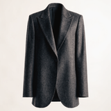 Charcoal grey wool blazer